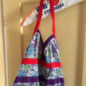 Marc Jacobs Floral Halter Dress